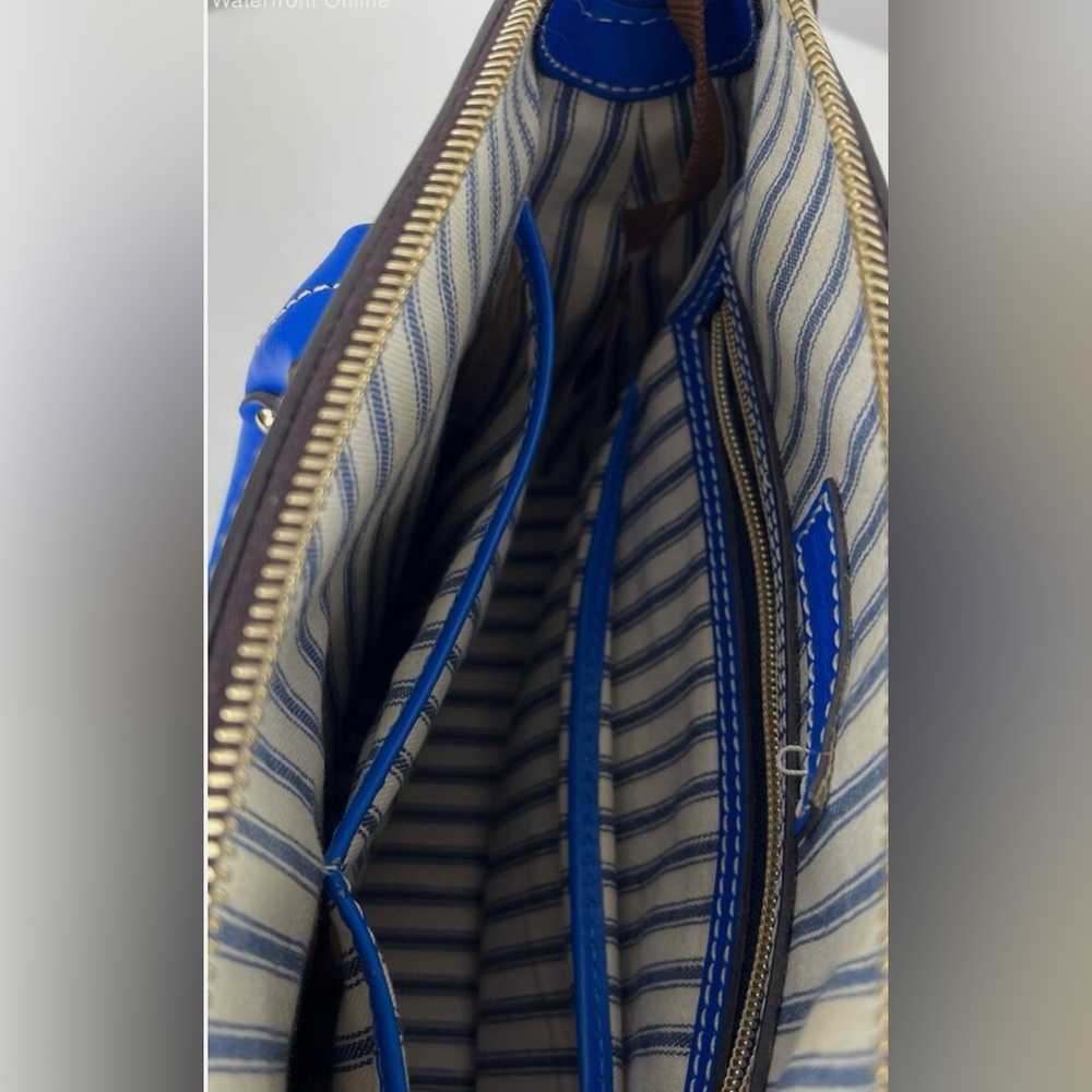 ❤️LIKE NEW DOONEY & BOURKE SATCHEL. COBALT BLUE - Picture 5 of 9